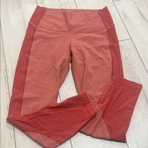 Lululemon Athletica Rust Leggings